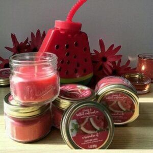 2 Cilantro Salted Watermelon Candles - 3oz.